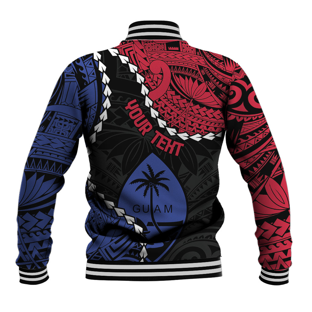 Personalized Guam 80th Anniversary Liberation Day Baseball Jacket Tano I Man Chamoru Since 1944