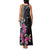 Guahan Puti Tai Nobiu Family Matching Tank Maxi Dress and Hawaiian Shirt Guam Bougainvillea Flower Art