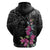 Guahan Puti Tai Nobiu Hoodie Guam Bougainvillea Flower Art