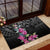 Guahan Puti Tai Nobiu Rubber Doormat Guam Bougainvillea Flower Art