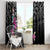 Guahan Puti Tai Nobiu Window Curtain Guam Bougainvillea Flower Art