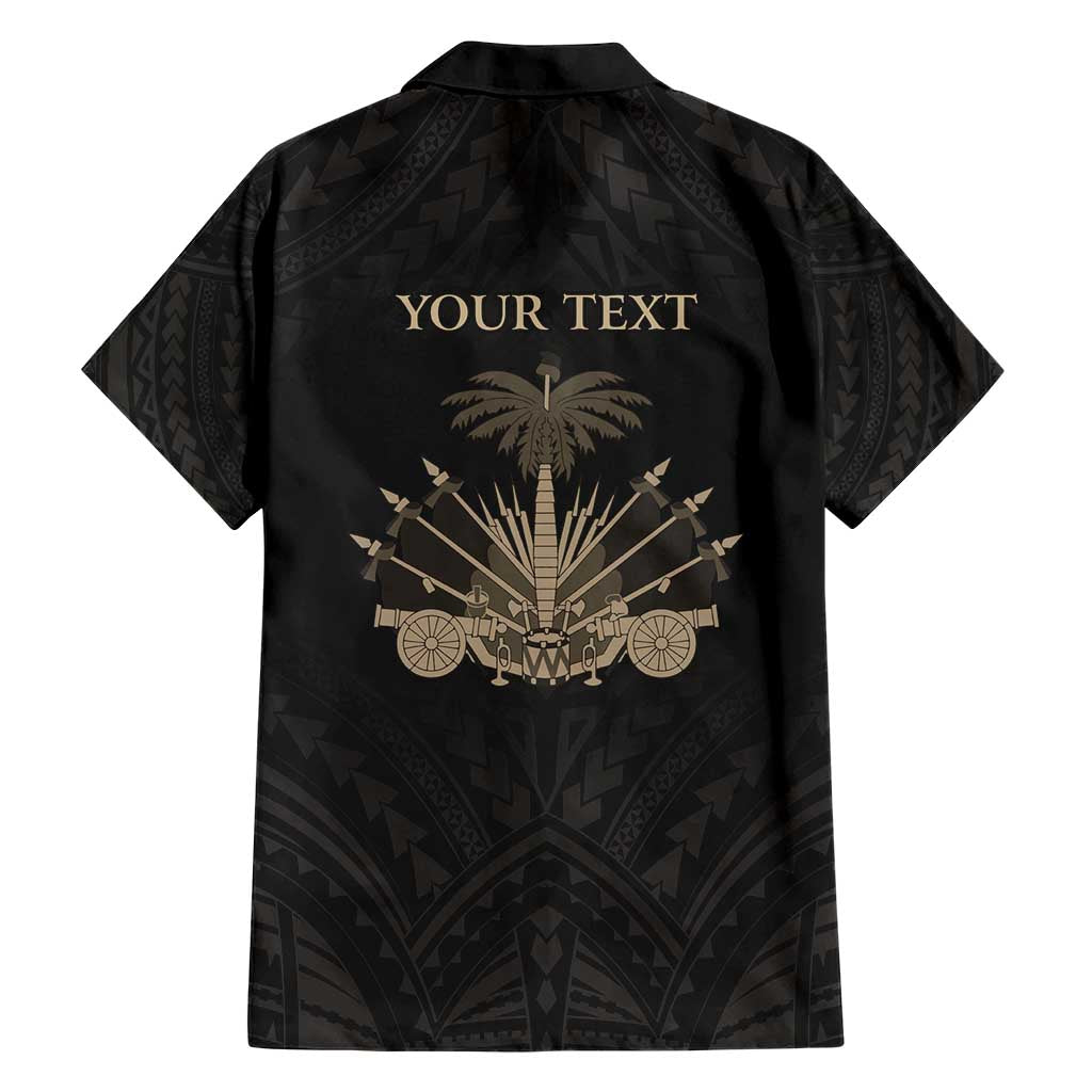 Personalized Haiti First Black Republic Hawaiian Shirt Negre Marron With Map And Flag LT9 - Polynesian Pride