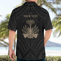 Personalized Haiti First Black Republic Hawaiian Shirt Negre Marron With Map And Flag LT9 - Polynesian Pride