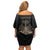 Personalized Haiti First Black Republic Off Shoulder Short Dress Negre Marron With Map And Flag