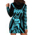 Aotearoa Father's Day Gift For Dad Hoodie Dress Aroha Ahau Ki A Koe Papa - Aqua Maori Style Pattern LT9 - Polynesian Pride