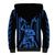Personalised Aotearoa Father's Day Gift For Dad Sherpa Hoodie Aroha Ahau Ki A Koe Papa - Blue Maori Style Pattern LT9 - Polynesian Pride