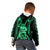 Maori Fathers Day New Zealand Kid Hoodie Aroha Ahau Ki A Koe Papa - Green LT9 - Polynesian Pride