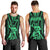 Maori Fathers Day New Zealand Men Tank Top Aroha Ahau Ki A Koe Papa - Green LT9 - Polynesian Pride