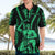 Custom Maori Fathers Day New Zealand Hawaiian Shirt Aroha Ahau Ki A Koe Papa - Green LT9 - Polynesian Pride