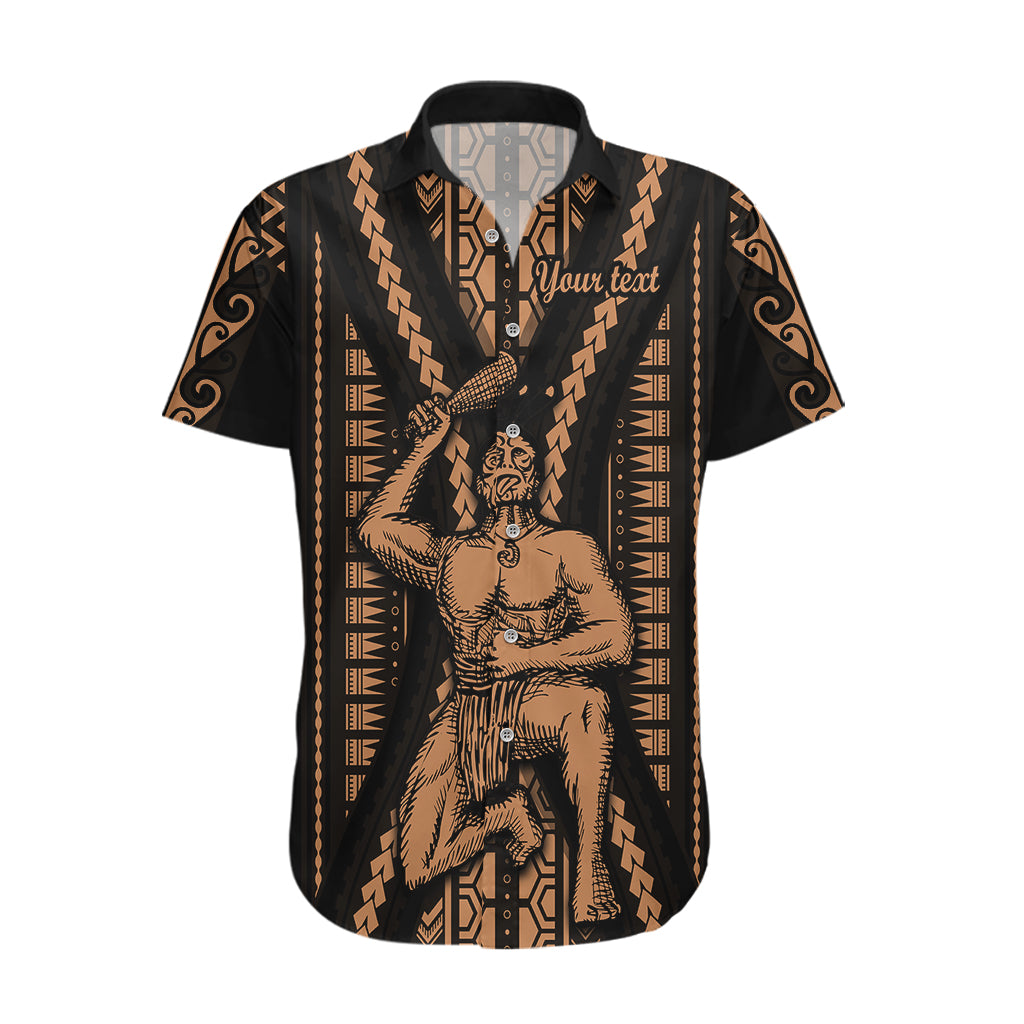 Custom Maori Fathers Day New Zealand Hawaiian Shirt Aroha Ahau Ki A Koe Papa - Nude LT9 Nude - Polynesian Pride