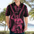 Custom Maori Fathers Day New Zealand Hawaiian Shirt Aroha Ahau Ki A Koe Papa - Pink LT9 - Polynesian Pride