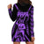 Maori Fathers Day New Zealand Hoodie Dress Aroha Ahau Ki A Koe Papa - Purple LT9 - Polynesian Pride