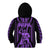 Maori Fathers Day New Zealand Kid Hoodie Aroha Ahau Ki A Koe Papa - Purple LT9 - Polynesian Pride