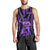 Maori Fathers Day New Zealand Men Tank Top Aroha Ahau Ki A Koe Papa - Purple LT9 - Polynesian Pride