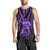 Custom Maori Fathers Day New Zealand Men Tank Top Aroha Ahau Ki A Koe Papa - Purple LT9 - Polynesian Pride