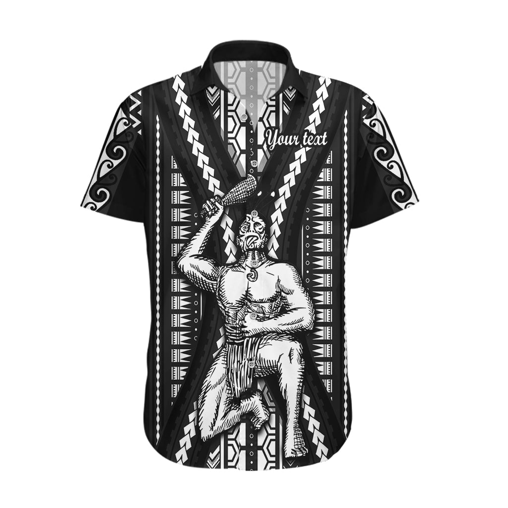 Custom Maori Fathers Day New Zealand Hawaiian Shirt Aroha Ahau Ki A Koe Papa - Black LT9 Black - Polynesian Pride