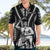 Custom Maori Fathers Day New Zealand Hawaiian Shirt Aroha Ahau Ki A Koe Papa - Black LT9 - Polynesian Pride