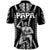 Custom Maori Fathers Day New Zealand Polo Shirt Aroha Ahau Ki A Koe Papa Black LT9 - Polynesian Pride