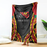 Personalised Papua New Guinea Remembrance Day Blanket LT9 - Polynesian Pride