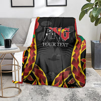 Personalised Papua New Guinea Remembrance Day Blanket LT9 - Polynesian Pride