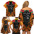 Personalised Papua New Guinea Remembrance Day Family Matching Off Shoulder Short Dress and Hawaiian Shirt