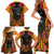 Personalised Papua New Guinea Remembrance Day Family Matching Short Sleeve Bodycon Dress and Hawaiian Shirt