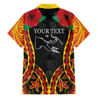 Personalised Papua New Guinea Remembrance Day Family Matching Tank Maxi Dress and Hawaiian Shirt