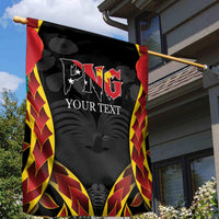 Personalised Papua New Guinea Remembrance Day Garden Flag LT9 - Polynesian Pride