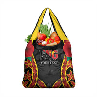 Personalised Papua New Guinea Remembrance Day Grocery Bag LT9 1-pack One Size Red - Polynesian Pride