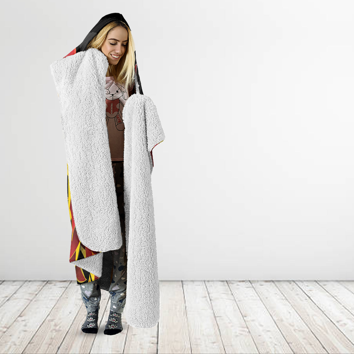 Personalised Papua New Guinea Remembrance Day Hooded Blanket LT9 - Polynesian Pride