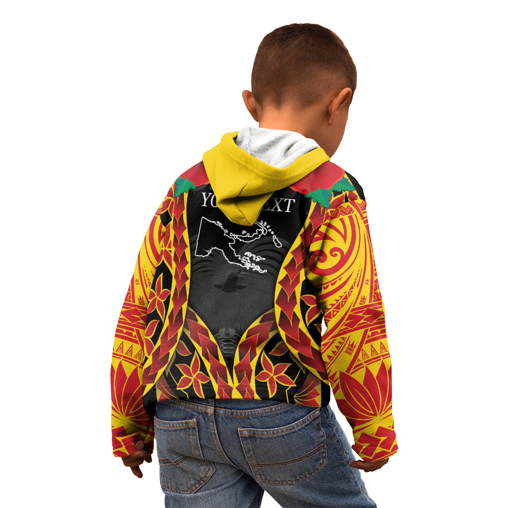 Personalised Papua New Guinea Remembrance Day Kid Hoodie