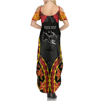 Personalised Papua New Guinea Remembrance Day Summer Maxi Dress