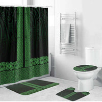 New Zealand Maori Kowhaiwhai Bathroom Set Kakariki Maui and Mangopare - Polynesian Pride
