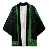 New Zealand Maori Kowhaiwhai Kimono Kakariki Maui and Mangopare - Polynesian Pride