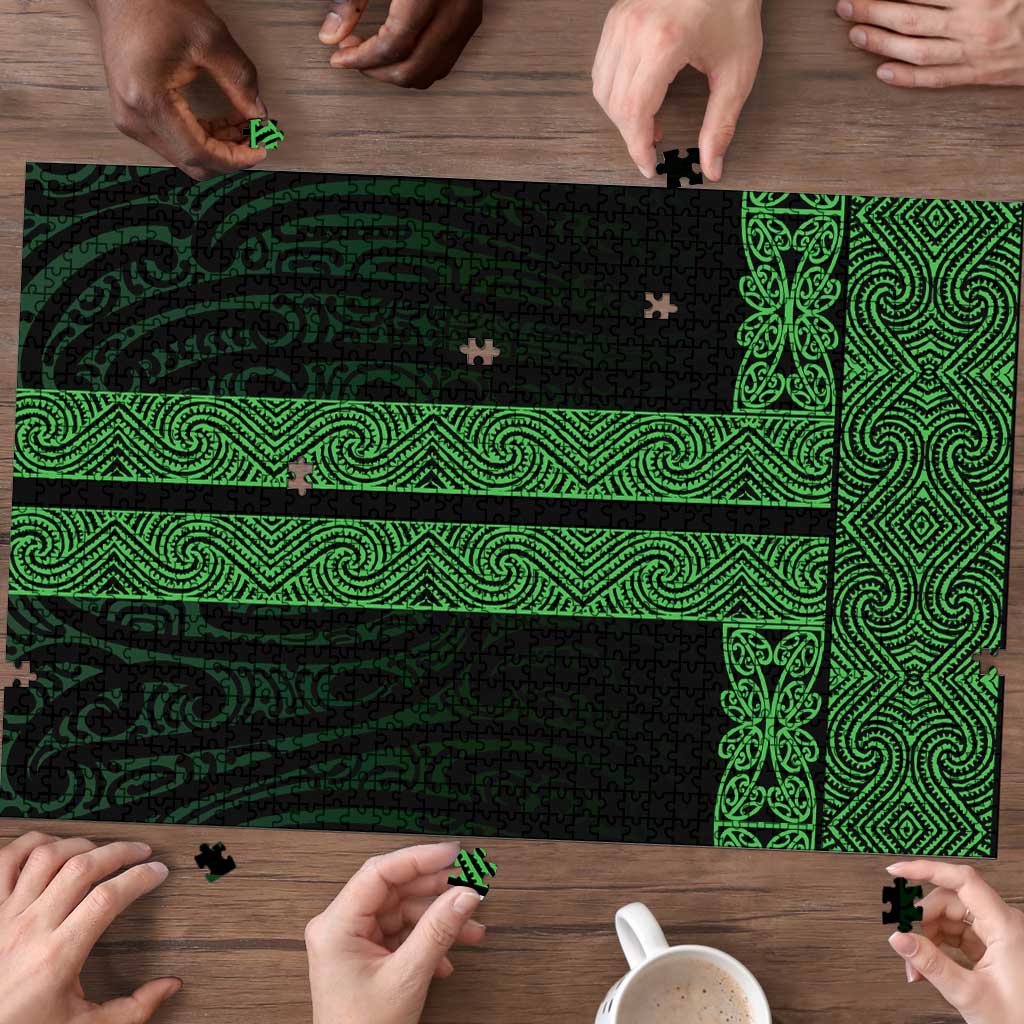 New Zealand Maori Kowhaiwhai Puzzle Kakariki Maui and Mangopare - Polynesian Pride