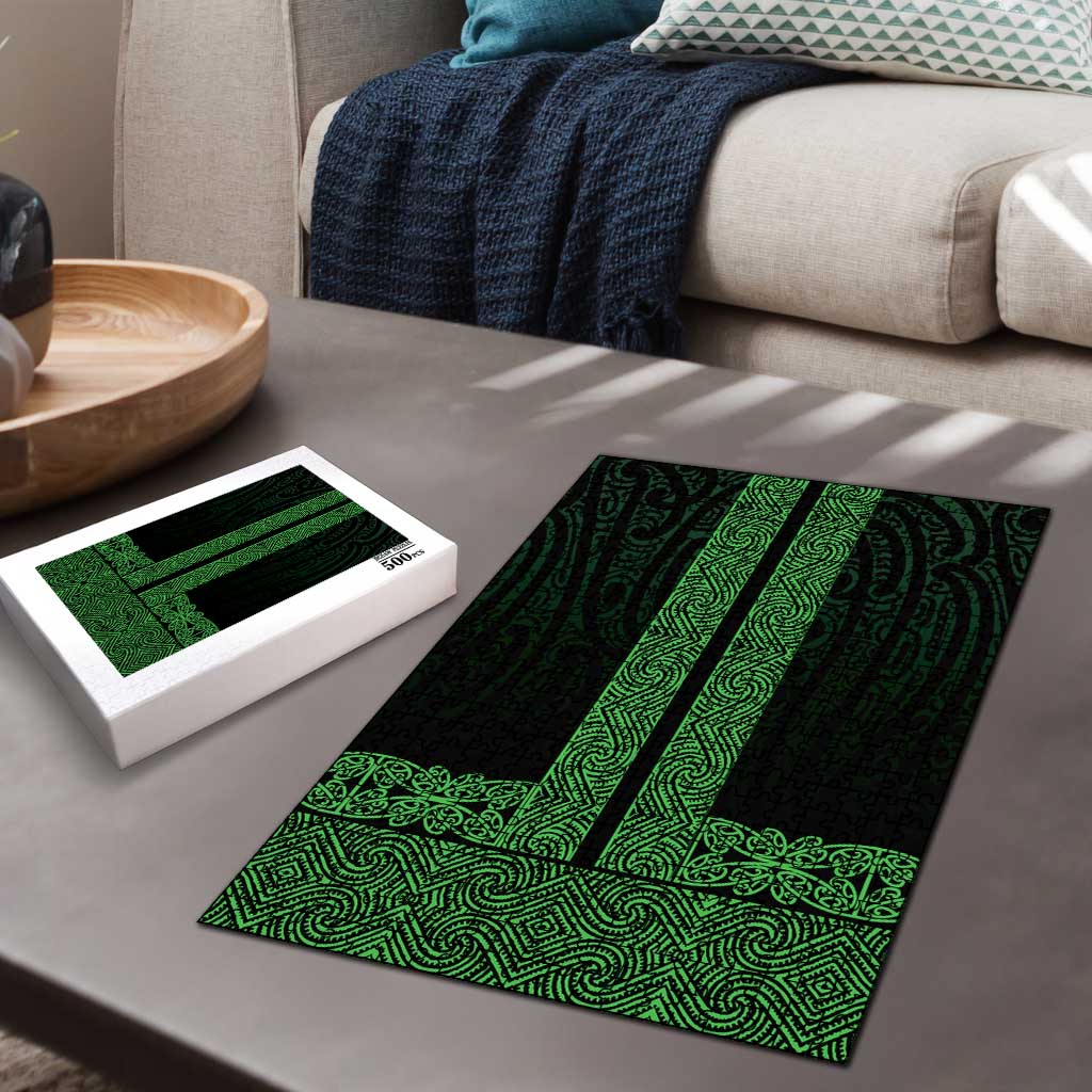 New Zealand Maori Kowhaiwhai Puzzle Kakariki Maui and Mangopare - Polynesian Pride