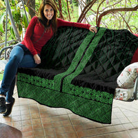 New Zealand Maori Kowhaiwhai Quilt Kakariki Maui and Mangopare