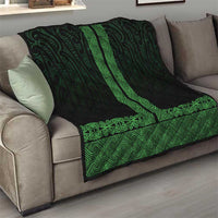 New Zealand Maori Kowhaiwhai Quilt Kakariki Maui and Mangopare