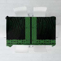 New Zealand Maori Kowhaiwhai Tablecloth Kakariki Maui and Mangopare