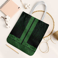 New Zealand Maori Kowhaiwhai Tote Bag Kakariki Maui and Mangopare - Polynesian Pride