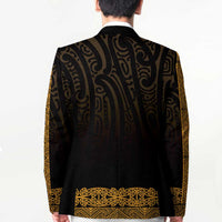 New Zealand Maori Kowhaiwhai Blazer Karaka Maui and Mangopare - Polynesian Pride