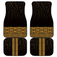 New Zealand Maori Kowhaiwhai Car Mats Karaka Maui and Mangopare