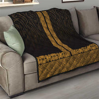 New Zealand Maori Kowhaiwhai Quilt Karaka Maui and Mangopare