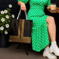 New Zealand Maori Kowhaiwhai Tote Bag Karaka Maui and Mangopare - Polynesian Pride