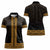 New Zealand Maori Kowhaiwhai Women Polo Shirt Karaka Maui and Mangopare