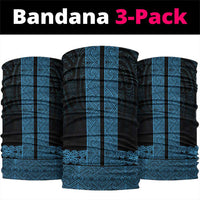 New Zealand Maori Kowhaiwhai Neck Gaiter Kikorangi Maui and Mangopare - Polynesian Pride