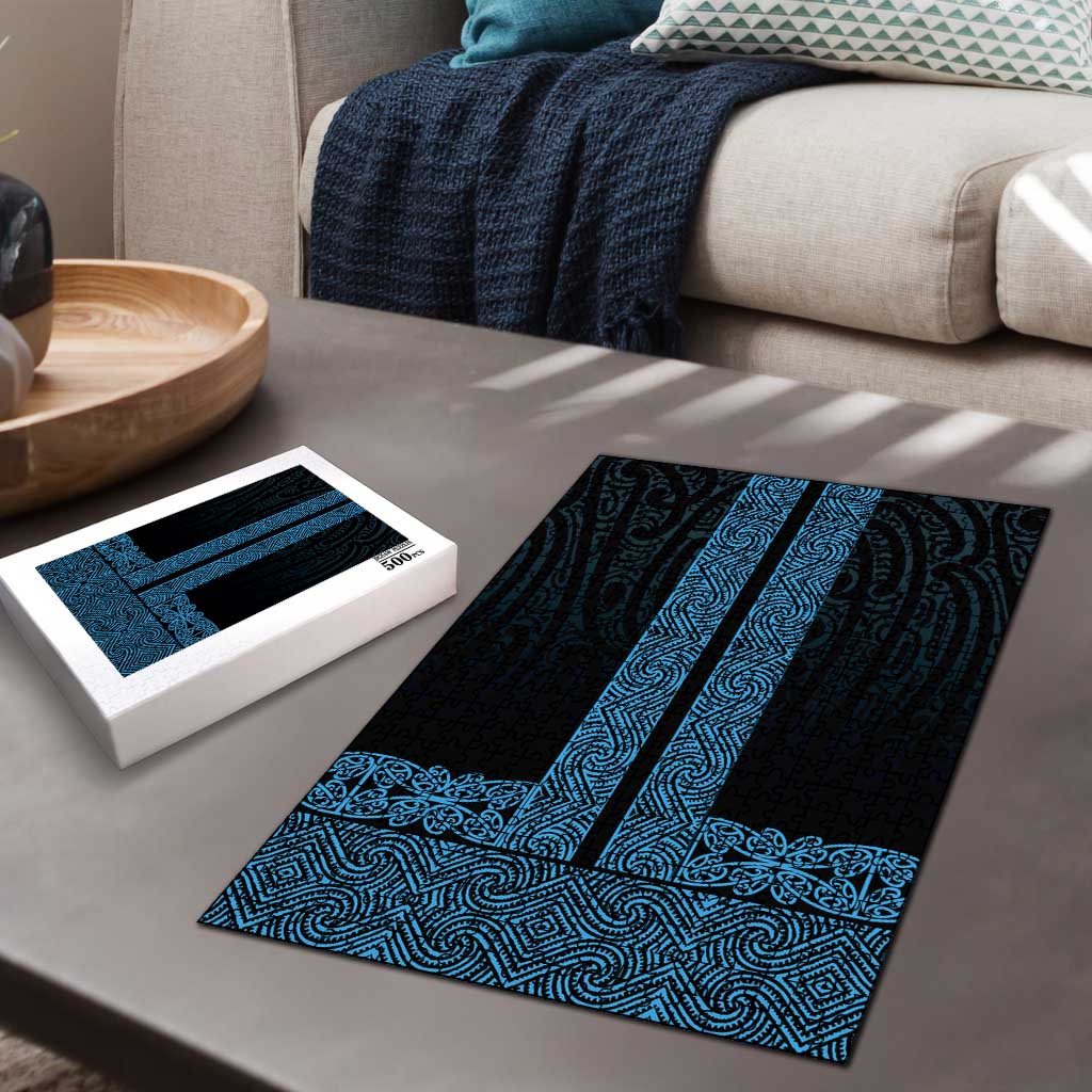 New Zealand Maori Kowhaiwhai Puzzle Kikorangi Maui and Mangopare - Polynesian Pride