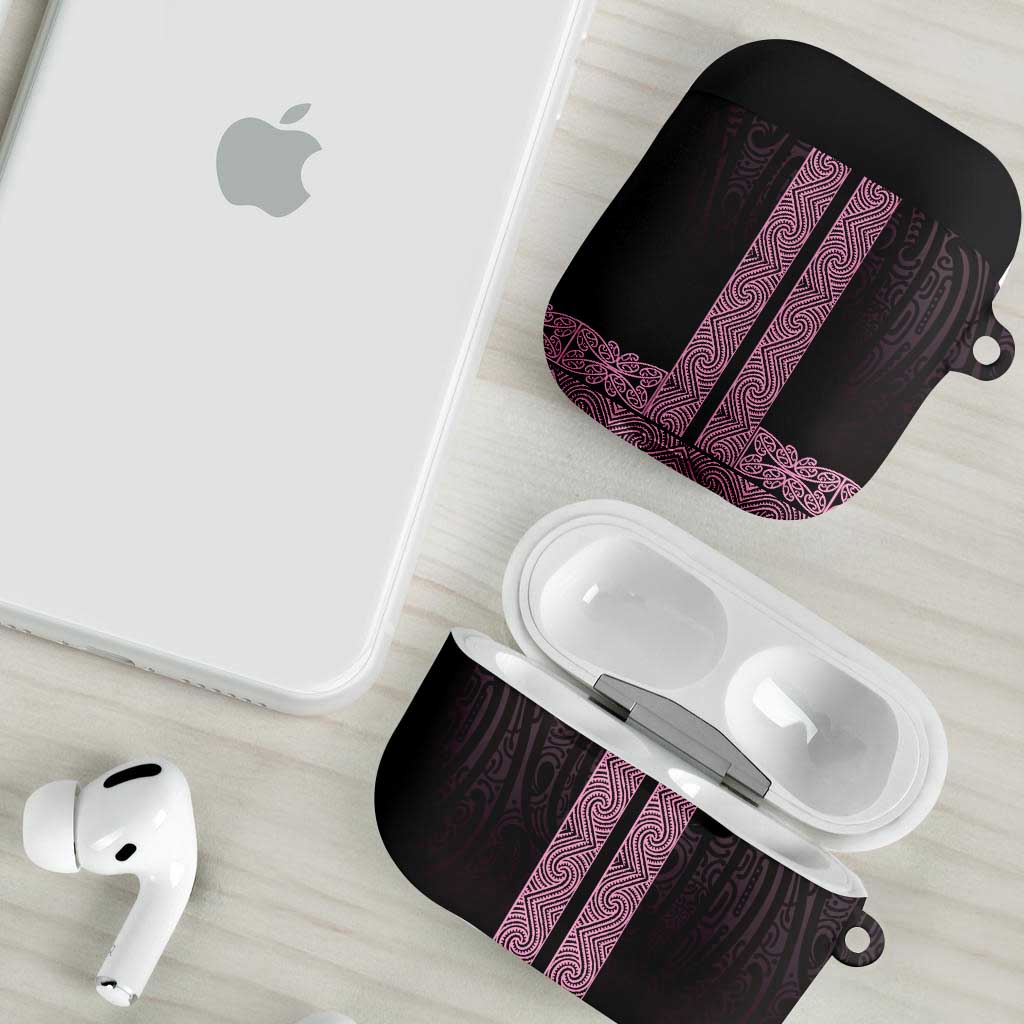 New Zealand Maori Kowhaiwhai AirPods Case Mawhero Maui and Mangopare - Polynesian Pride
