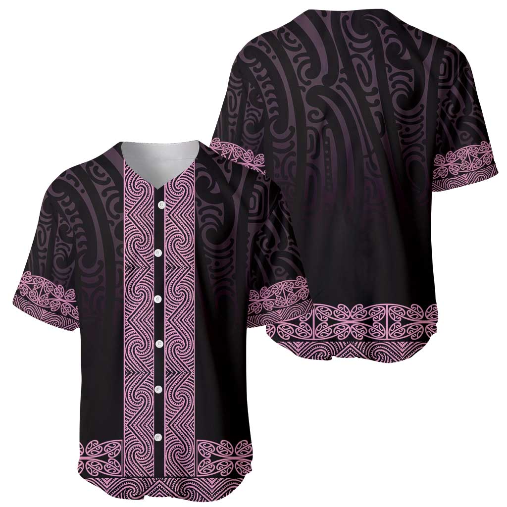 New Zealand Maori Kowhaiwhai Baseball Jersey Mawhero Maui and Mangopare