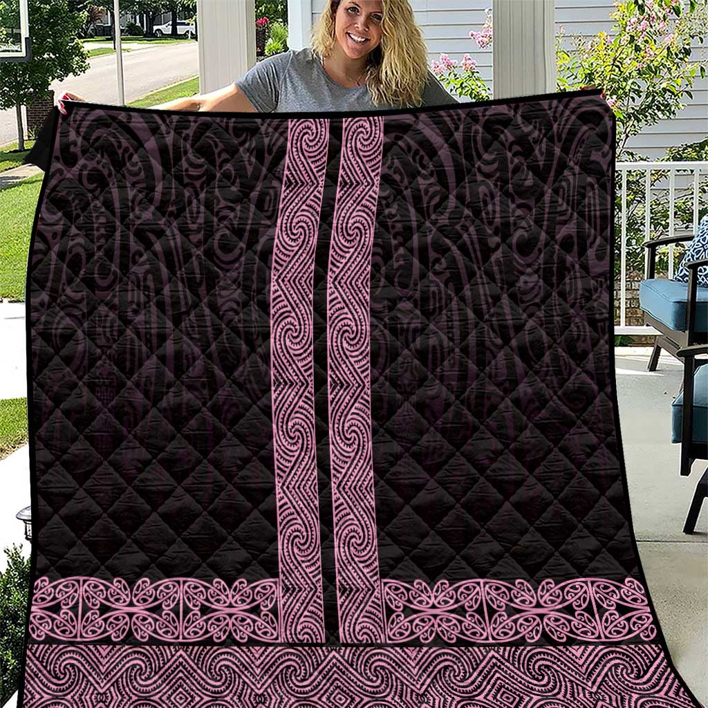 New Zealand Maori Kowhaiwhai Quilt Mawhero Maui and Mangopare